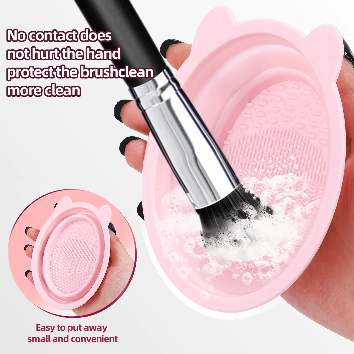 Set di pennelli per trucco da 27 pezzi, polvere soffice, bagnato e asciutto, set di pennelli professionali femminili, regalo perfetto per Natale.