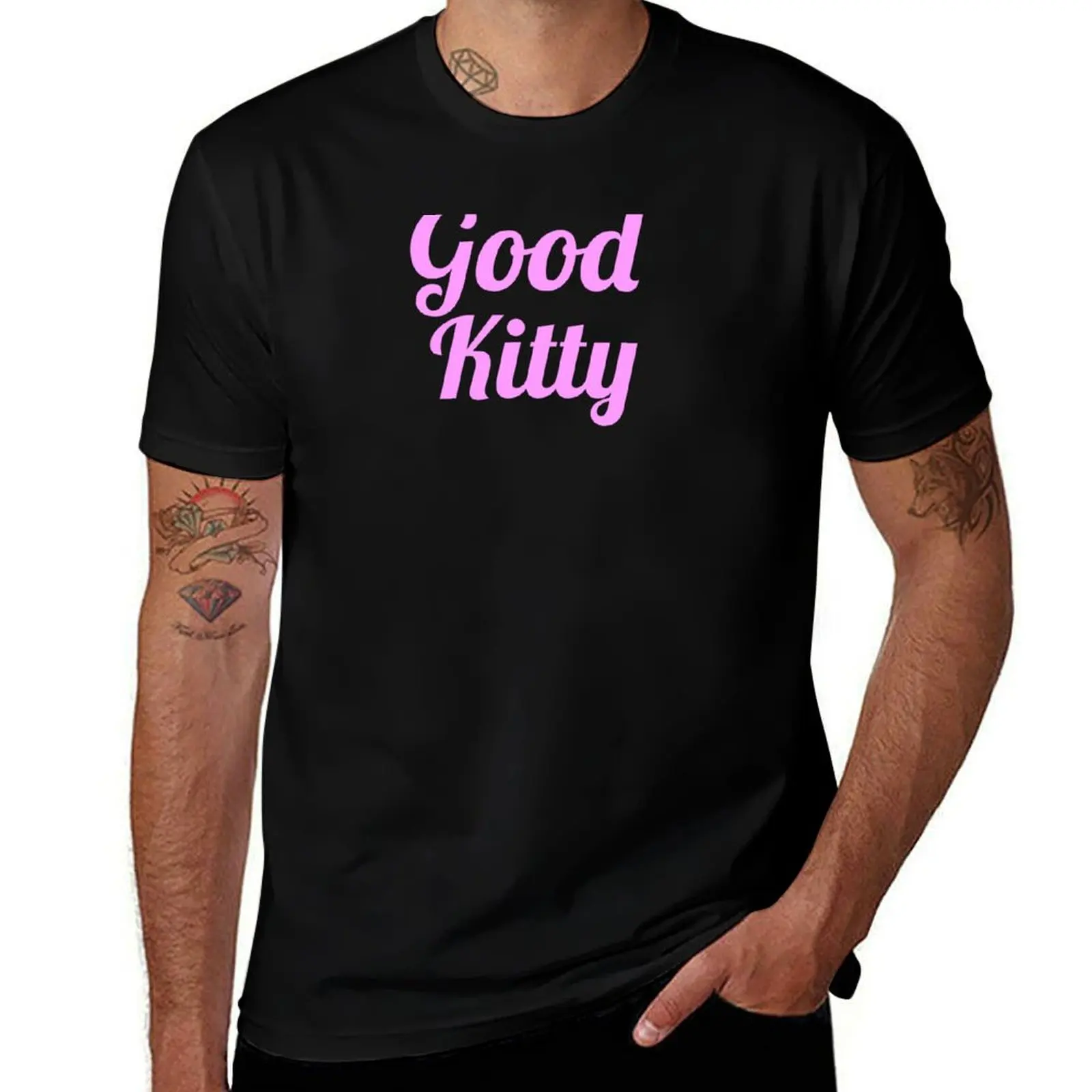

Good Kitty BDSM Pet Play Kink Shirt T-Shirt blanks vintage graphic tee custom t shirt aesthetic clothes t shirts men