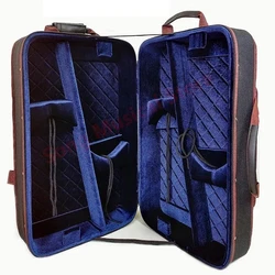 4 in 1 Violin Case Wooden Violin Case with Double Straps Violin box Violin Accessories