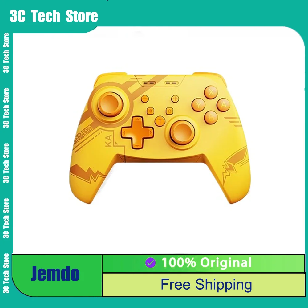 

Jemdo Lightning Tail For Bluetooth Nintendo Switch Gamepad Pro Wireless Joystick Hall Pc Computer Version Steam gaming Wukong