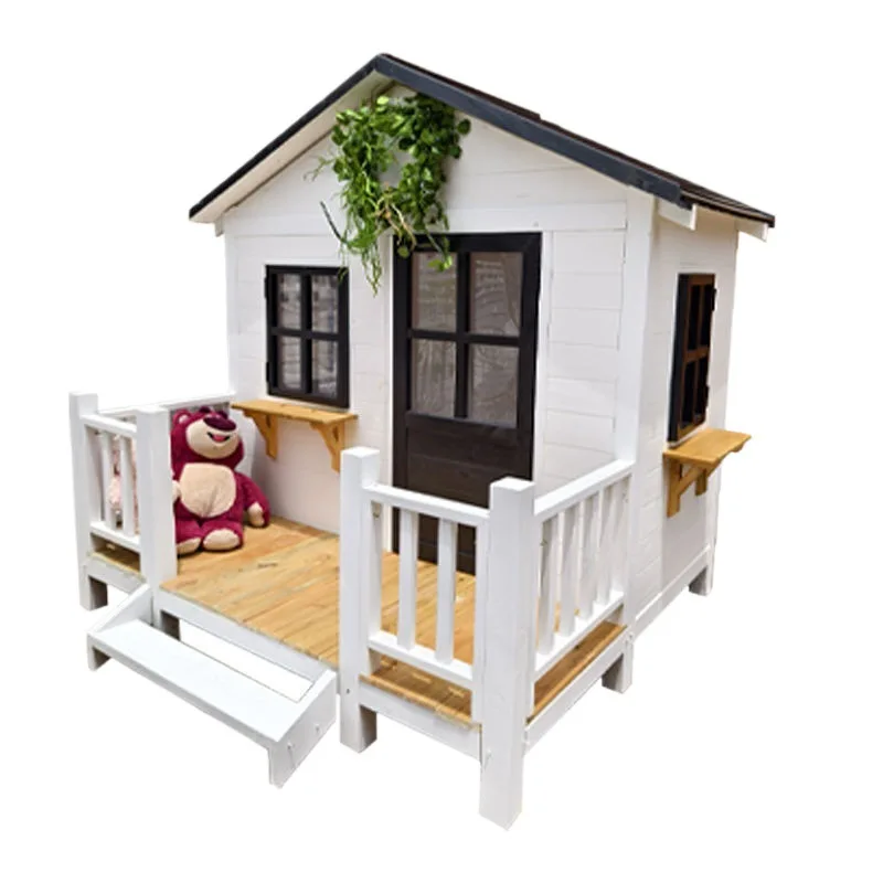 Stray cat outdoor chalet preservative wooden dog villa garden assembly courtyard pet room movable game wooden house