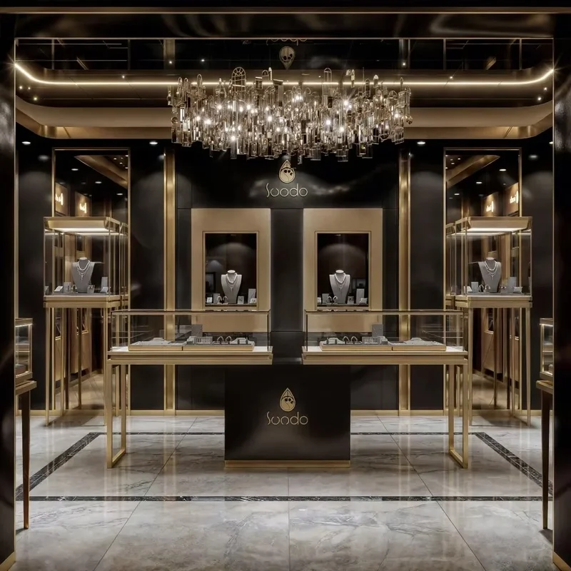 custom.Sundo Complete Jewelry Store Design with Custom Showcase Furniture Shopping Mall Jewelry Shops Jewelry Shop Des