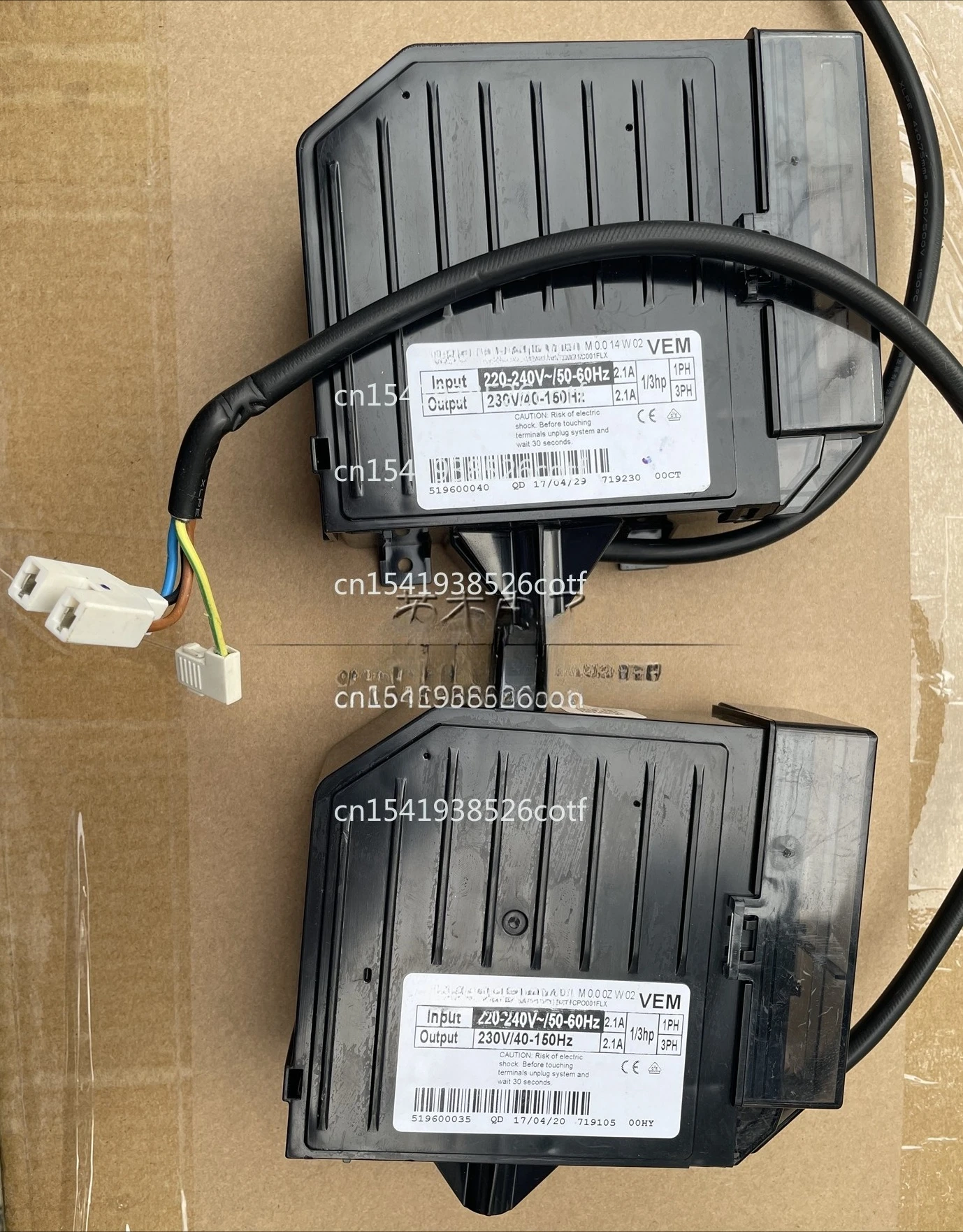 Export refrigerator inverter box 193525231 compressor drive board 519600035/519600040/VEM