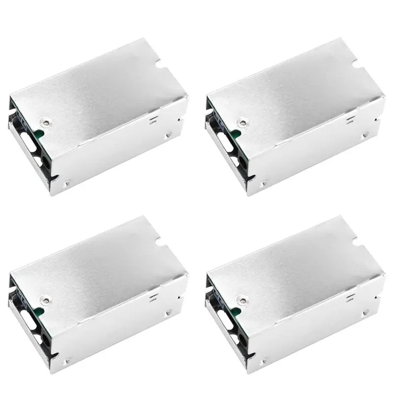 4X Usb Car Fast Buck Module 24V/12V To 5V 5A 4 Port Usb Converter Fortruck Bus Power Driving Recorder Phone