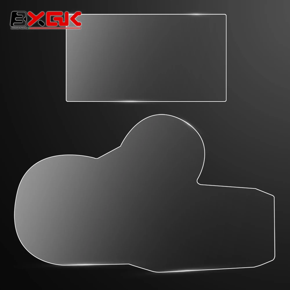 ل BMW R1200GS R1200/R 1200 GS 2013-2017 دراجة نارية الملحقات العنقودية خدش فيلم حماية واقي للشاشة بولي TPU R1200GS