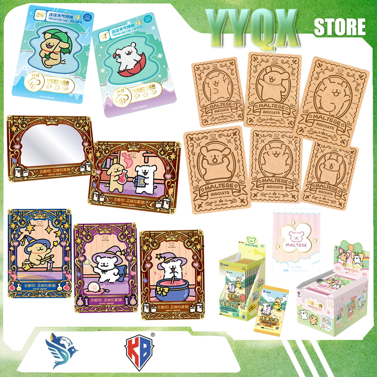 KABAO 2026 NEW ‌Line Puppy Collection Card Peripheral Animations Cartoons Comics Surprise Gifts Cute Games Ornaments Rare Toy