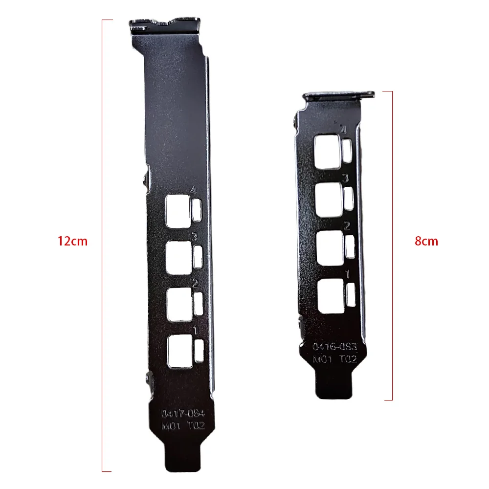 Low Or High Profile Bracket Adapter 4DP Baffle Port For NVIDIA QUADRO P600 620 T600 P1000 T1000 Graphic Video Card Baffle