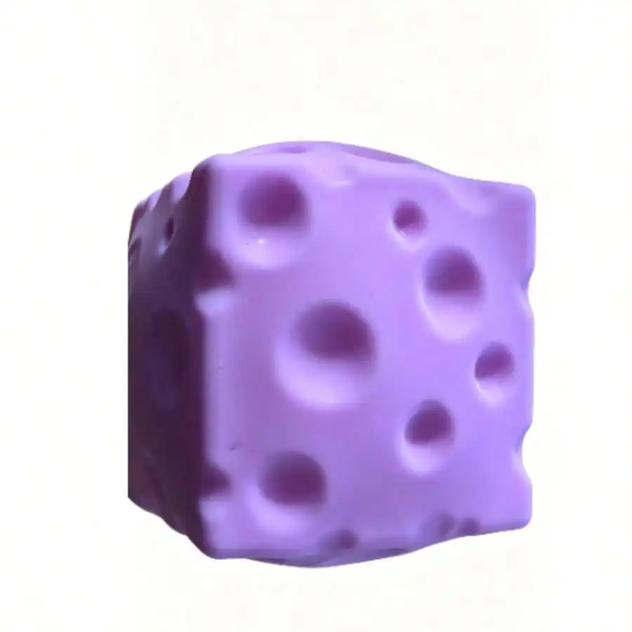 Giant Blueberry Cheesecake Squishy Toy Soft Slow Rebound Texture Stress Relief Squeezy Ball Finger Pressure Relief Squeezy Toy image 2