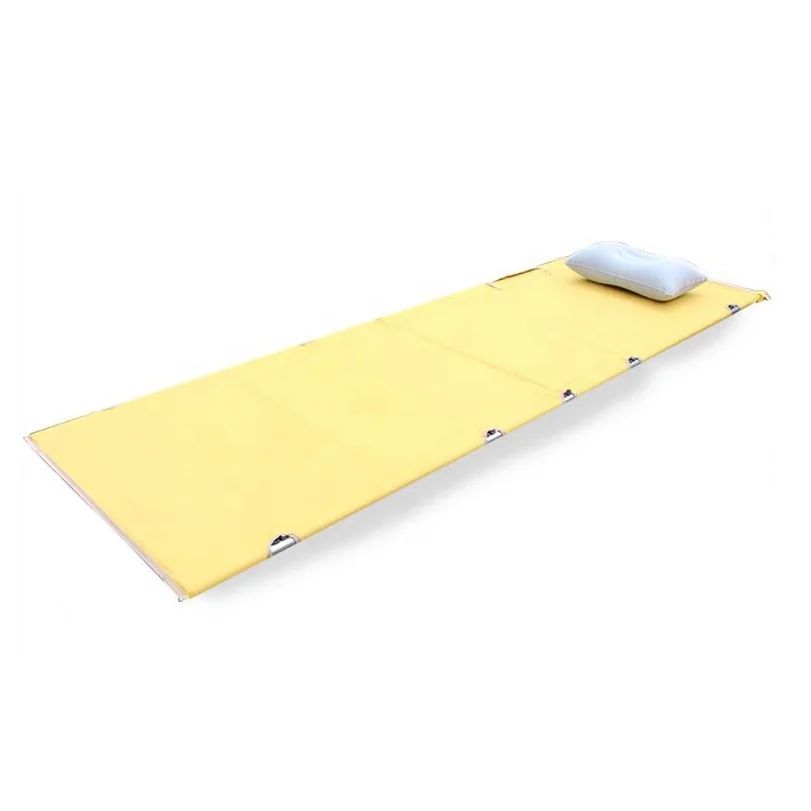 YTYINFactory Price Alumminum Hiking Camping Folding Cot Metal Compact Cot Bed For Outdoor Backpacking