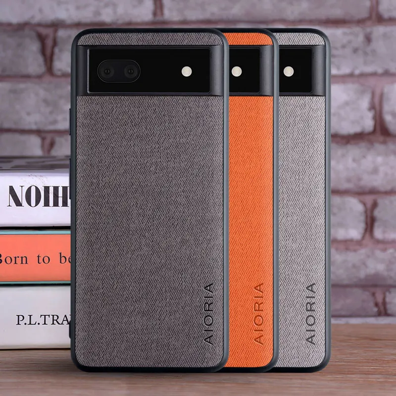 Funda de cuero para Google Pixel 6A, carcasa de lujo, suave, TPU, dura, para teléfono, Google pixel 6a