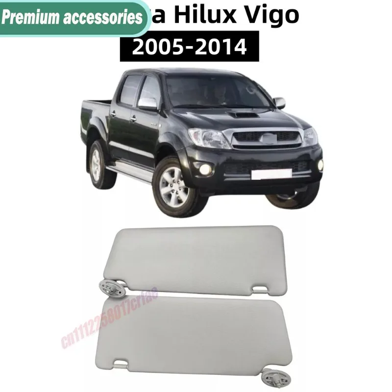 For Toyota Hilux Vigo Left Driver Right Passenger Side Sun Visor 74320-0k030 For Years 2005-2014