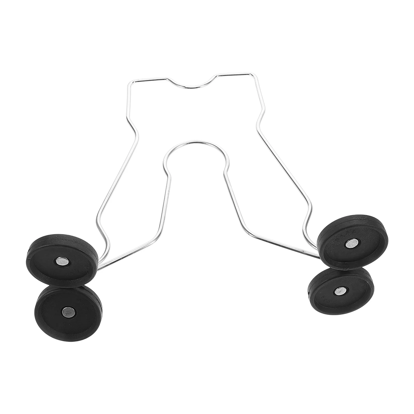 

Space Saving Hanging Book Stand Spring Loaded Rolling Bookend for Shelves Movable Reading Room Organizer Foldable Bookstand