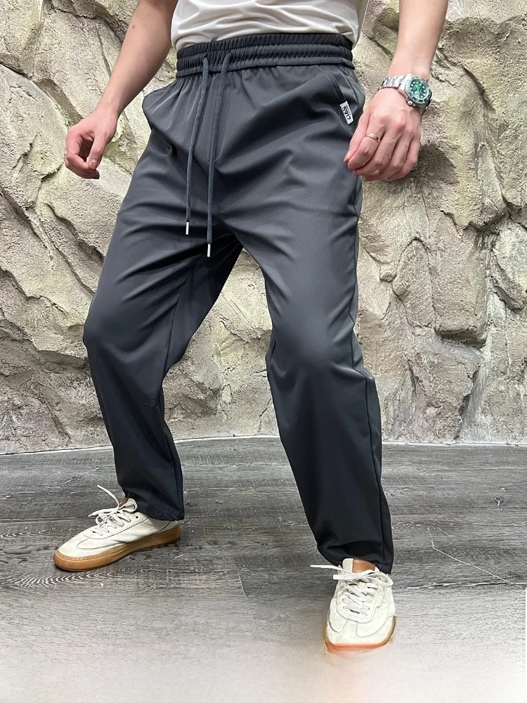 

Youth Casual Pants Men's Outdoor Sports Soft ell Elastic Straight Leg Sportswear Autumn New Arrival Single ODM Cany