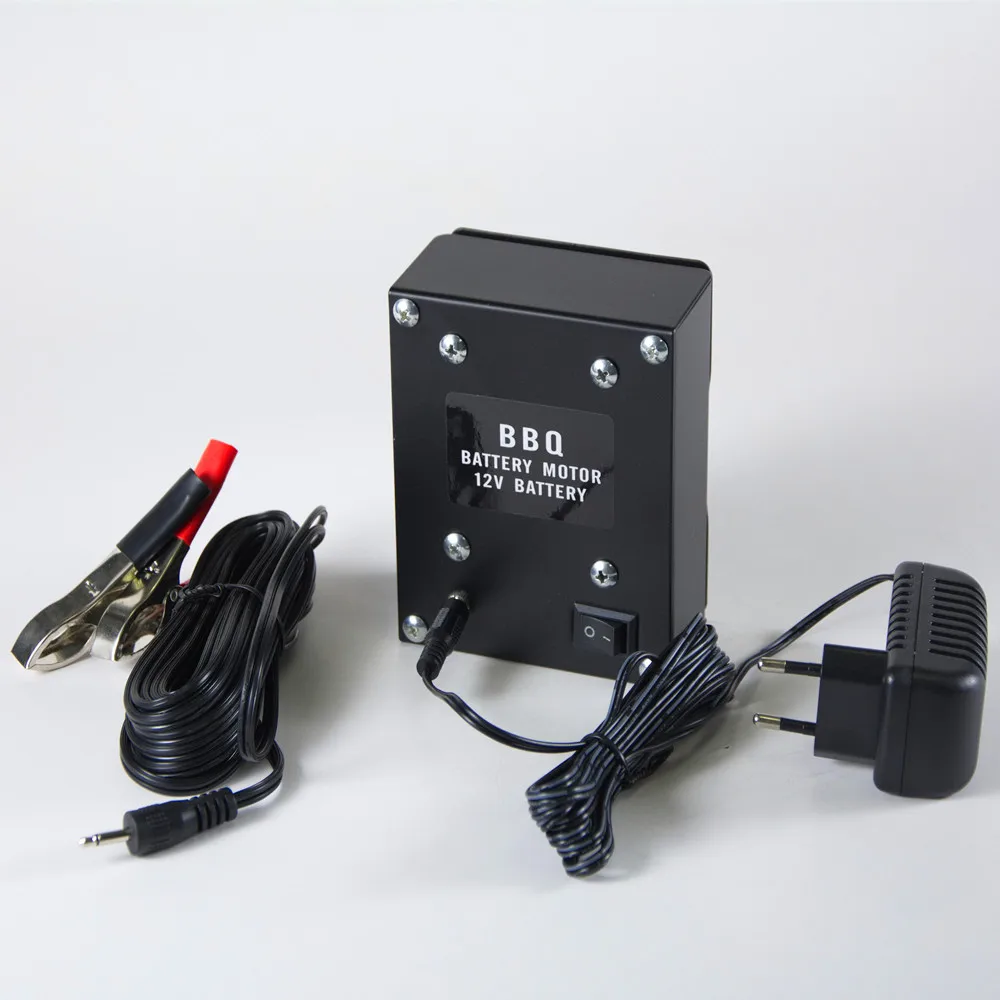 12V BBQ Rotisserie Rotierenden Motor Eletric Grill Grill Spieß Rotisserie Motor Moteur Tournebroche Spiedo Tragbare Motor Outdoor