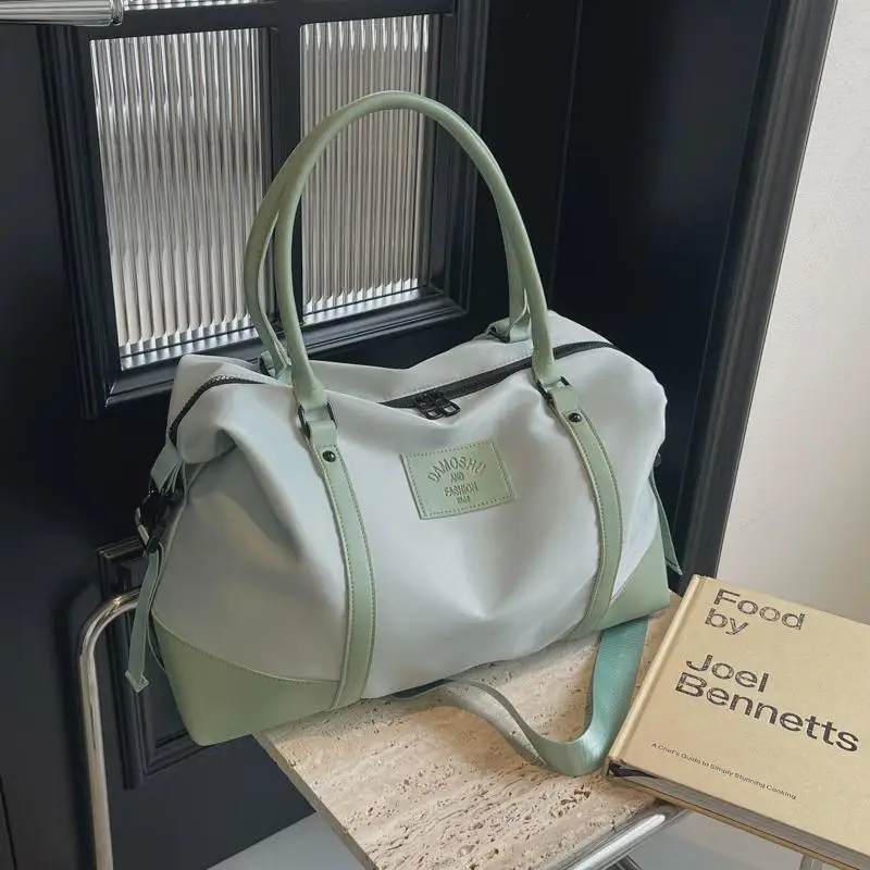 large-capacity-fitness-bag-swimming-travel-handheld-women's-carry-on-bag-fashionable-storage-bag-for-short-trips-and-business