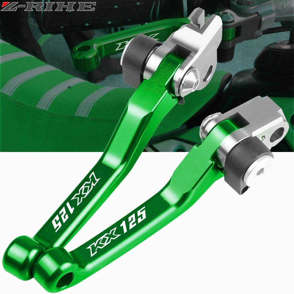 

KX125 Motorbike Accessories Dirtbike Folding handle Brake Clutch Lever For Kawasaki KX125 KX 125 2006 2007 2008 Dirt Bike lever