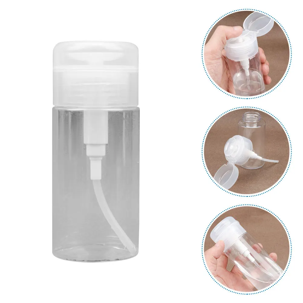 Dispenser portatile per pompa portatile per animali domestici a prova di perdite riutilizzabile per bottiglie per la cura della pelle da viaggio da 120 ml per schiuma da toilette liquida