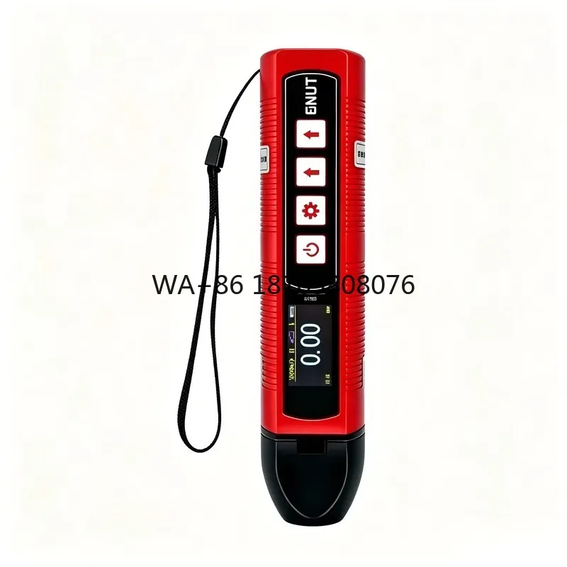 Portable Electromagnetic Ultrasonic Thickness Gauge 0.75-240mm Range a Scan Waveform Metal Thickness Testing Instrument
