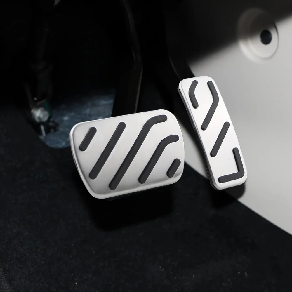 ل MG 3 2018 - 2023 MG3 AT الغاز مسرع دواسات الفرامل غطاء دواسة السيارة وسادة واقية الملحقات الداخلية #3