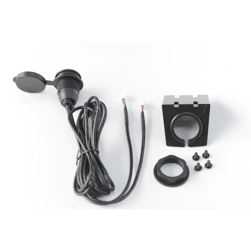Waterproof Car Dash Mount Interface Cable 150cm Length with Conversion for 4/6PIN Audio Peripherals Waterproof