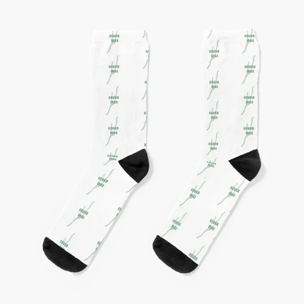 Keuka Lake, New York, Finger Lakes Socks christmass gift Novelties designer brand Rugby Socks For Men Women's