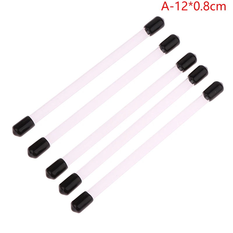 5Pcs Transparent Acrylic Incense Tube 1g/2g/4g/10g Incense Sticks Barrel Package Storage Box