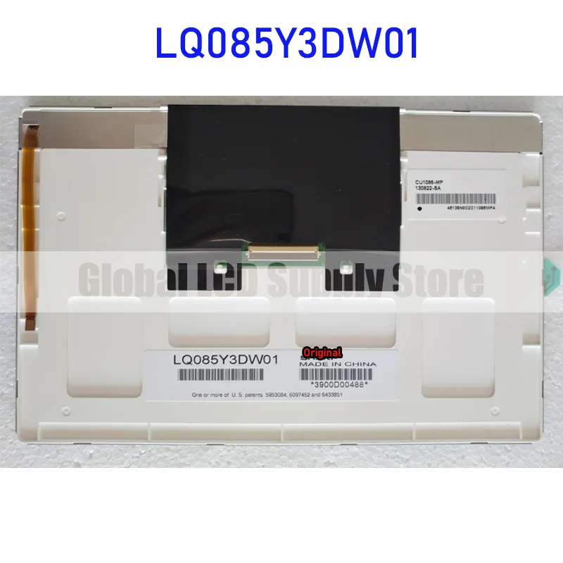 

LQ085Y3DW01 8.5 Inch LCD Display Screen Panel Original for Sharp Brand New 100% Tested