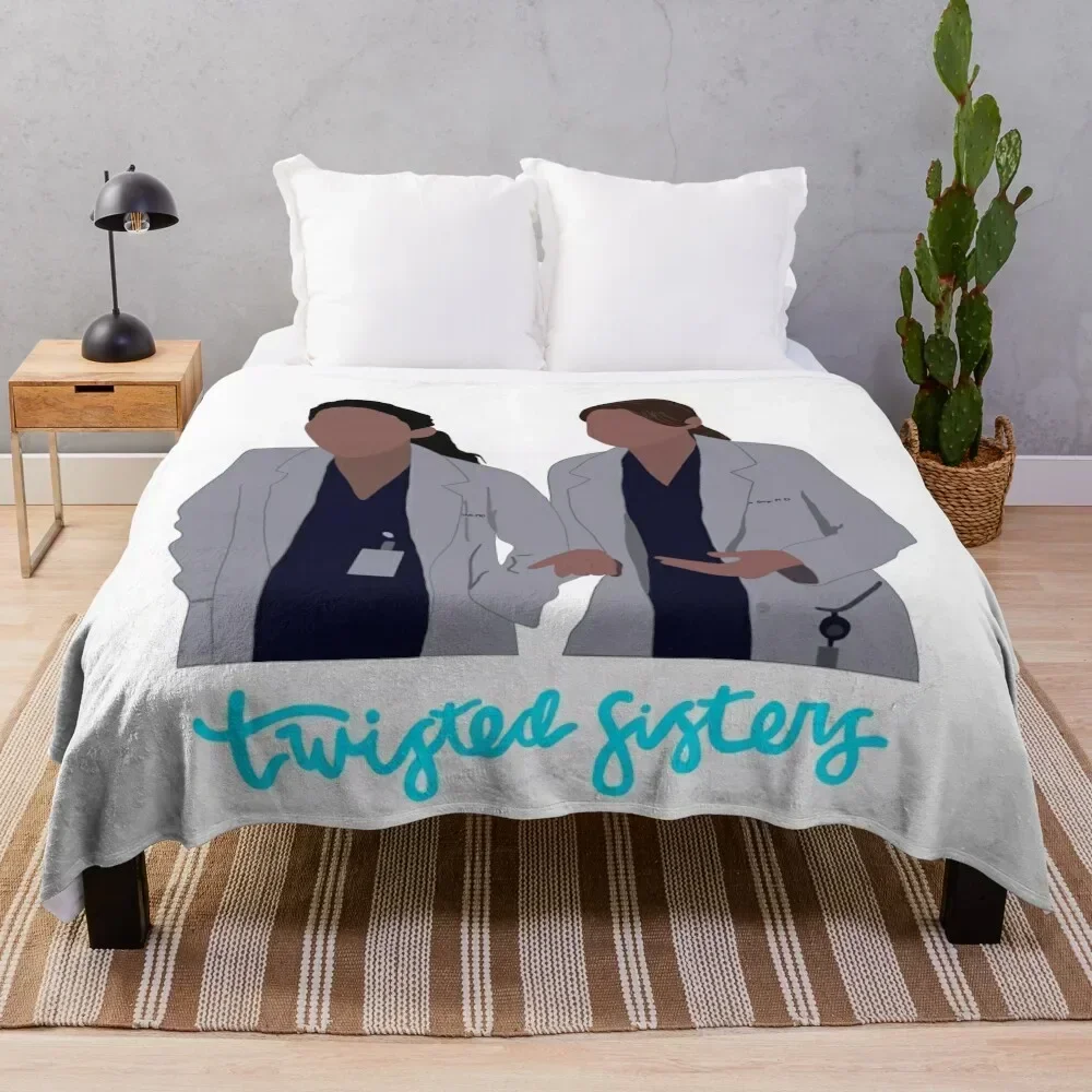 

The Twisted Sisters Throw Blanket Decorative Soft Throw Blanket for Couch Sofa