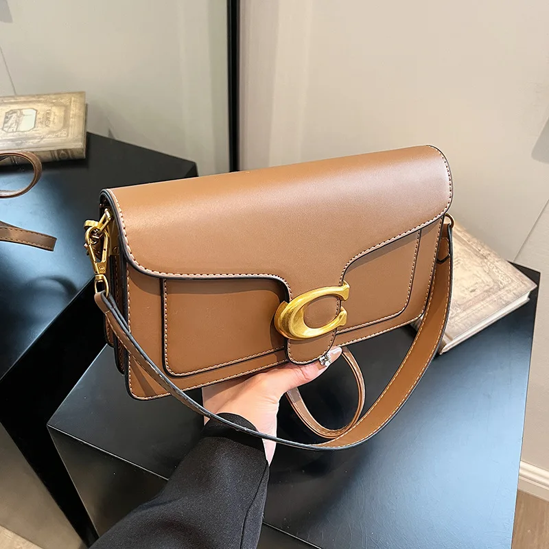2026 Nieuwe Modieuze Dames Handtas van Hoge Kwaliteit, Effen Kleur, Schoudertas, Multi-Layer, Reistas, Enkelvoudige Crossbody Tas