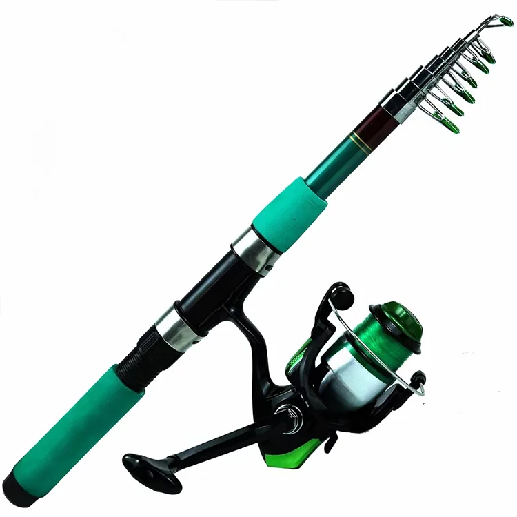 2024 Full Set Portable Travel Kit Spinning Reel Freshman Travel Fishing Rod And Reel Combo Set With Case