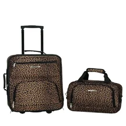 New Exquisite 4 Piece Softside Expandable Luggage Set F125 from Luggage Jungle - Travel in Comfort and Style.