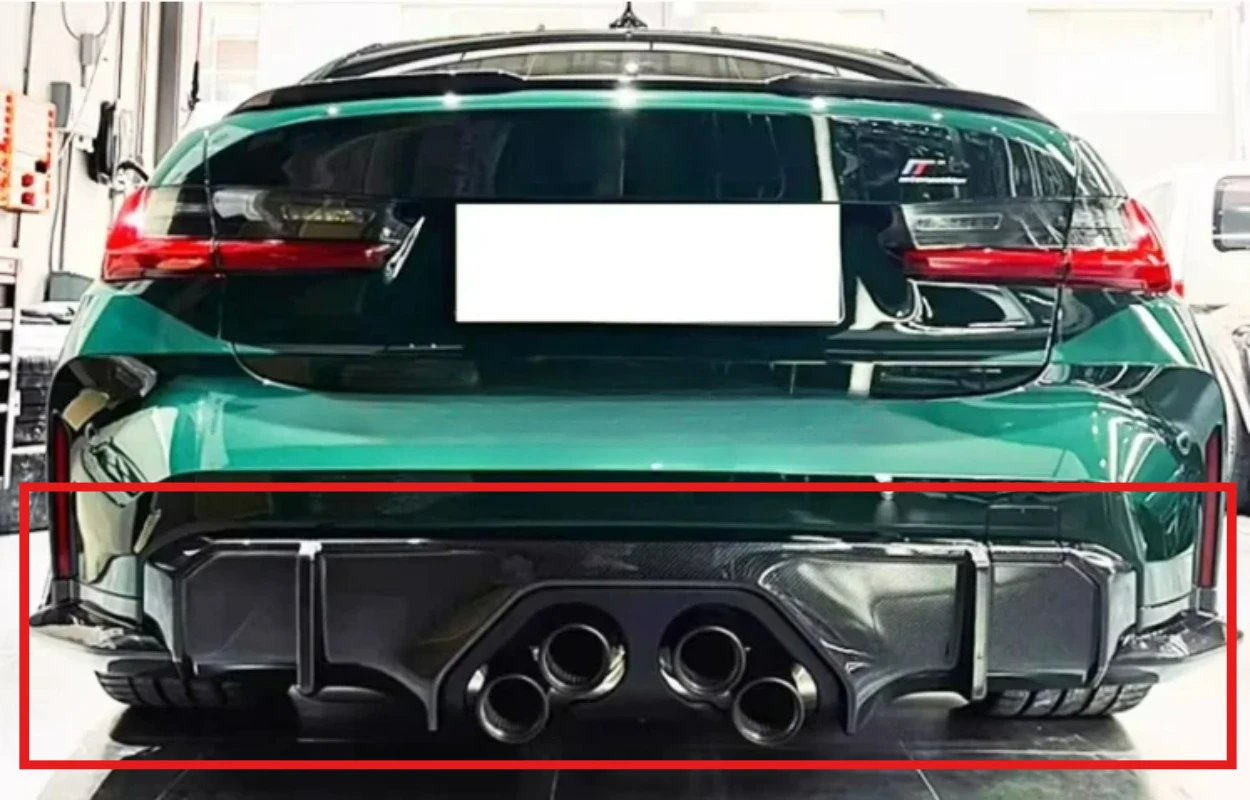 

UV-Resistant FORBMW G80 M3 G82 M4 2021-2022 MP Style Dry Carbon Fiber Rear Diffusion Lip