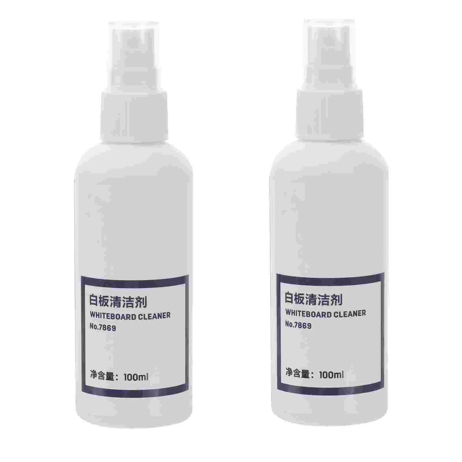 2pcs Whiteboard Cleaner Spray Eraser Water 100ml Per Bottle Whiteboard Clean Water Spray whiteboard clean spray