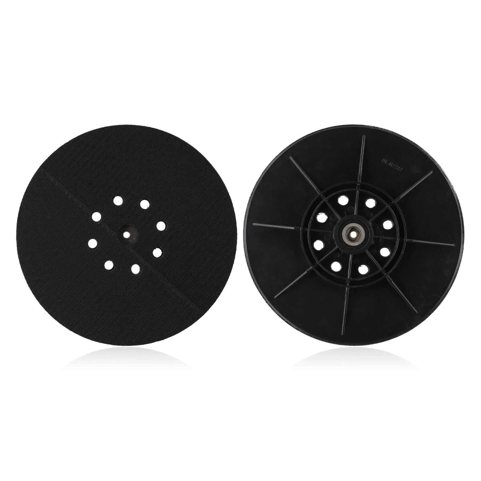 

Polishing Pad Sander Backing Pad ABS Black Soft Foam 9 Inch 10 Hole 215mm HOOK AND LOOP Sanding Disc High Quality Brand New