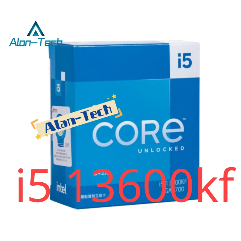 Processador do núcleo do computador Desktop do jogo, venda quente, processador central, soquete de LGA 1700, I9 I5 13600KF, 24 núcleo, I9