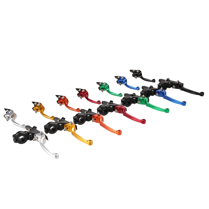 Brake Handle Off-road Motorcycle Accessories Modified High-Strength ASV Anti-Fall Folding Brake Handle Clutch Handle BrakeHandle