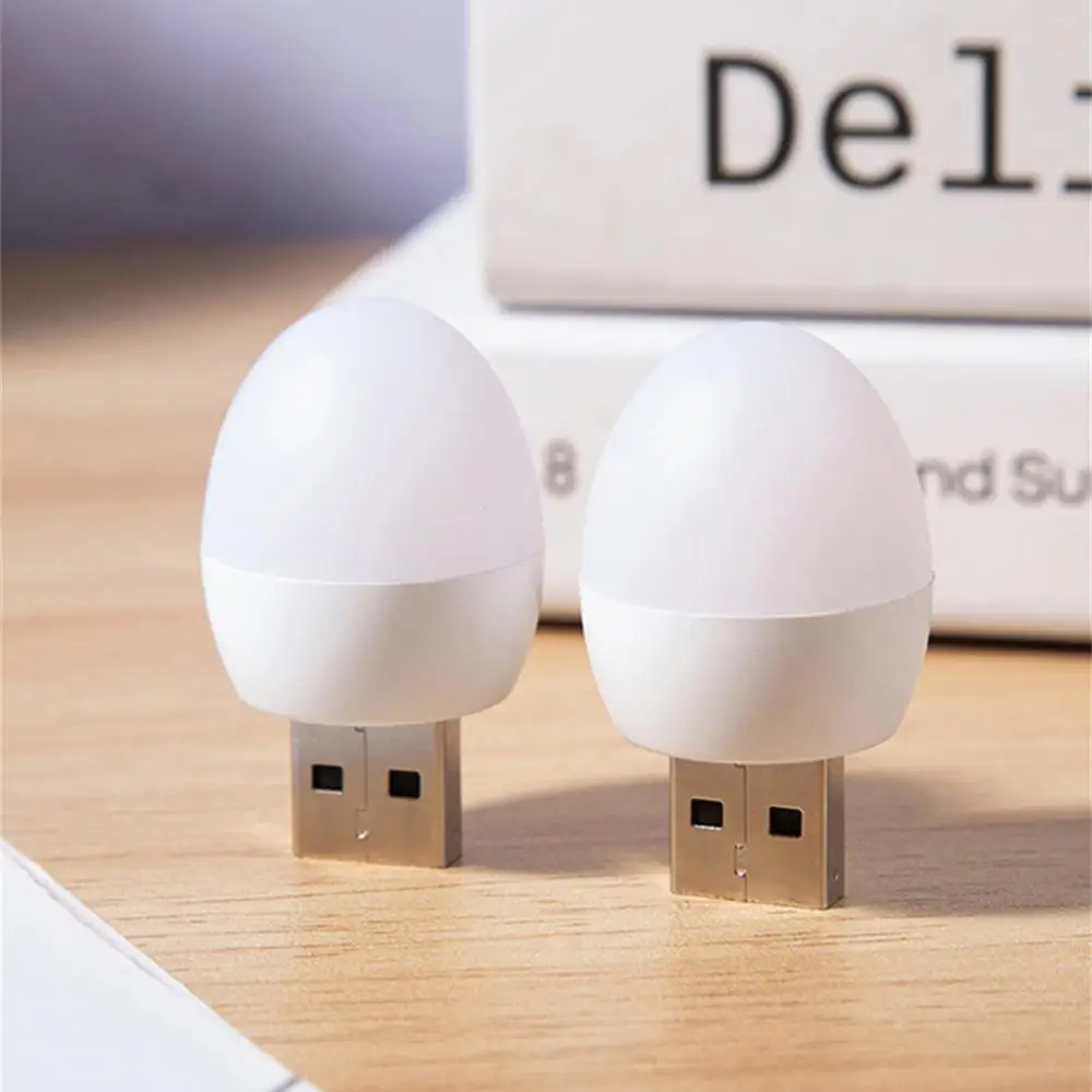 1/2PCS Plug Lamp LED Night Light Eye Protection Reading Light Energy-saving Power Bank Charging Book Lights Small Reading Lamps