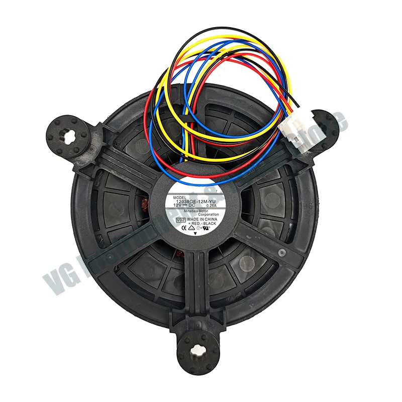 Für 12038GE-12M-YT/12038GE-12M-YU nmb DC12V 0,26A Kühlschrank-Lüfter, eingebauter Motor für effiziente und langlebige Leistung – Detail 3
