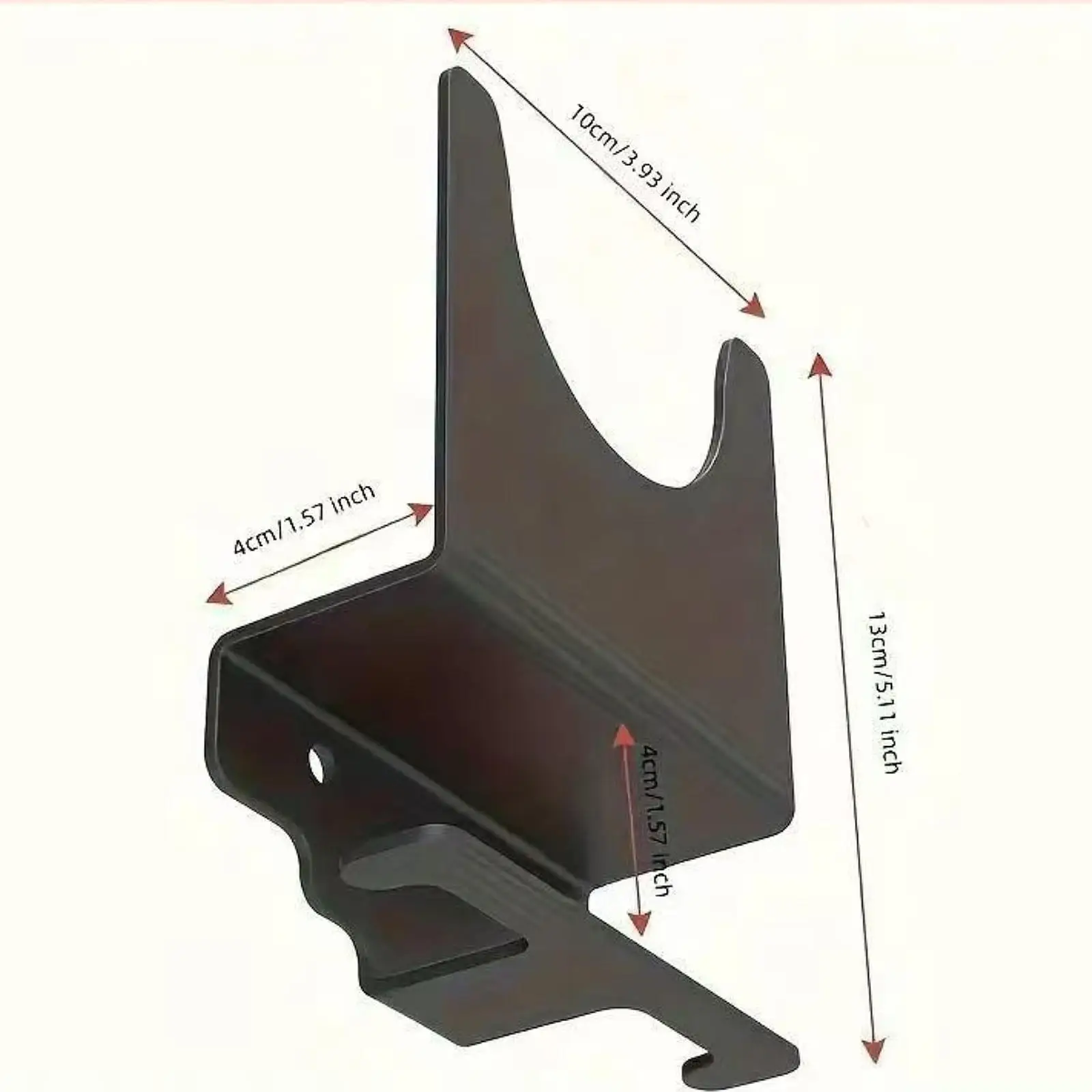 Soporte para amoladora angular, soporte para amoladora angular, soporte para herramientas montado en la pared, resistente, práctico, estable para banco de trabajo para almacén y hogar