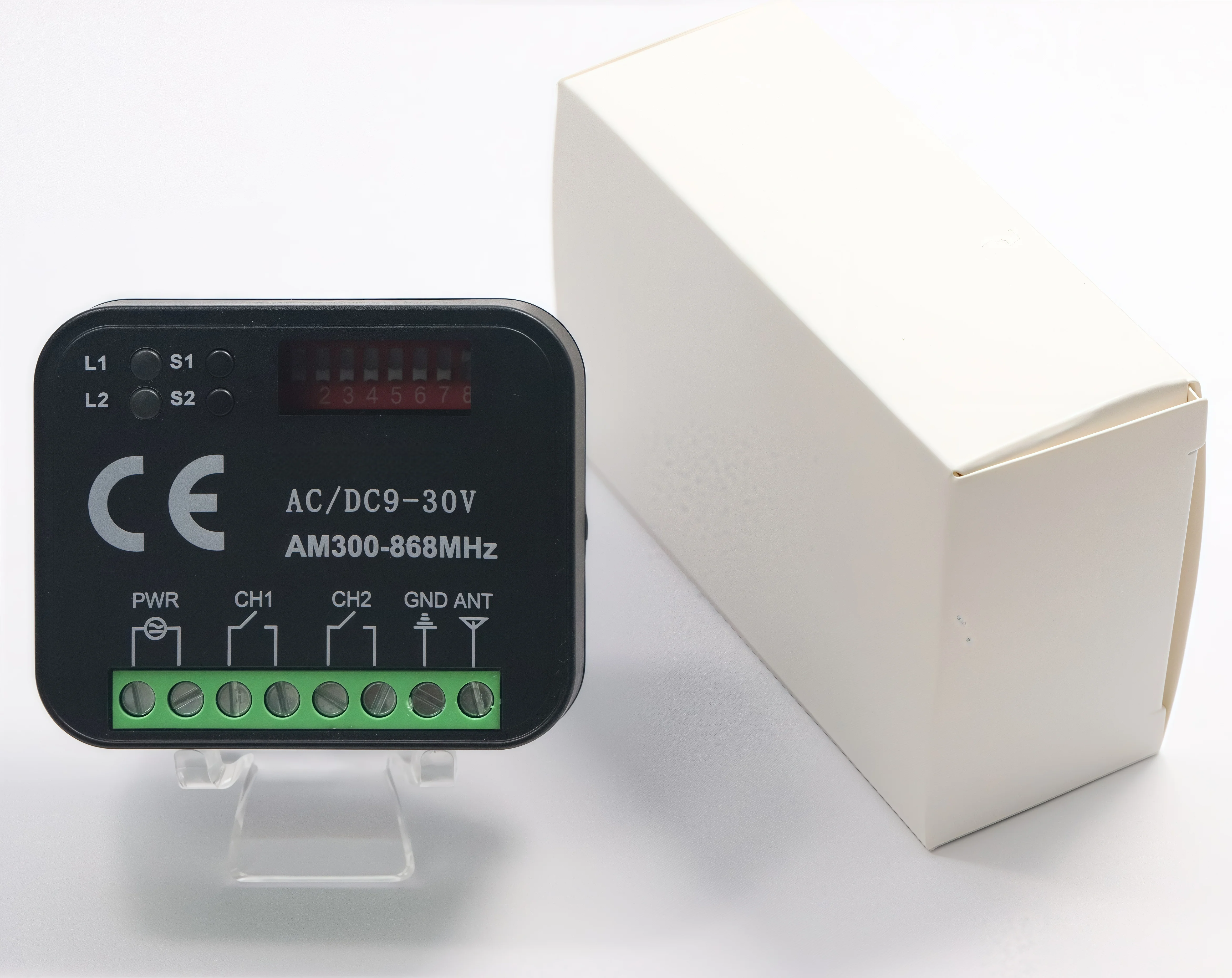 1 SZT. częstotliwość 433MHZ-900MHZ AC DC 9-30V odbiornik 868mhz pilot zdalnego sterowania 433mhz — zdjęcie produktu 6