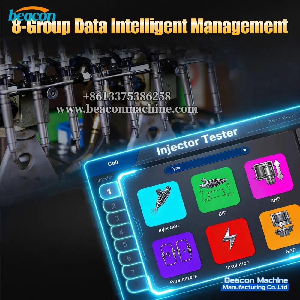 iGAP-300 Common Rail Injector Tester for Solenoid and Piezo Injectors Multi Function Injector Diagnostic Equipment