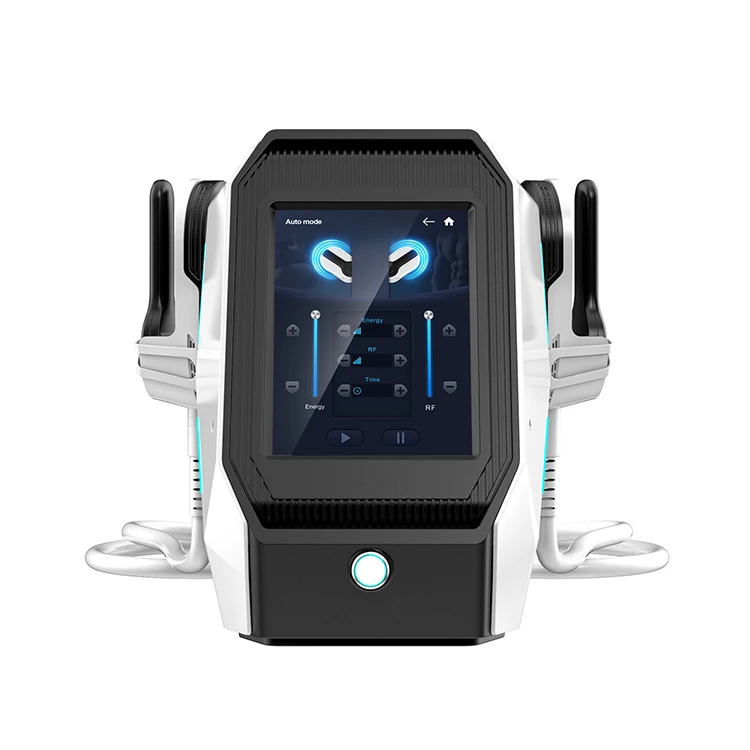 Portable SculptorIncrease Muscle Mass and Reduce Fat Two Air-cooling Working Handles 300us Pulse 12inch Screen Size