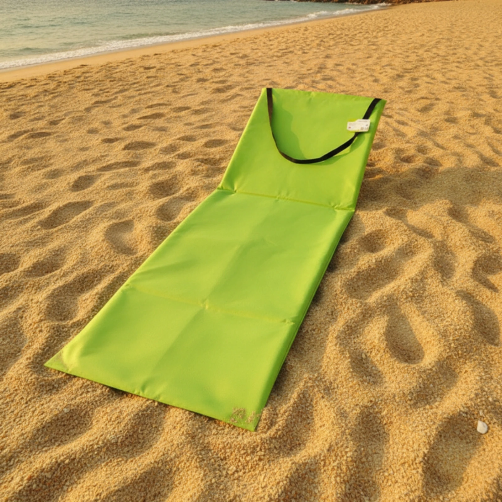 Beach Lounge Chair Mat Portable Foldable Beach Mat with Backrest Lounge Seat with Backrest Lightweight Long-Lasting for Picnic