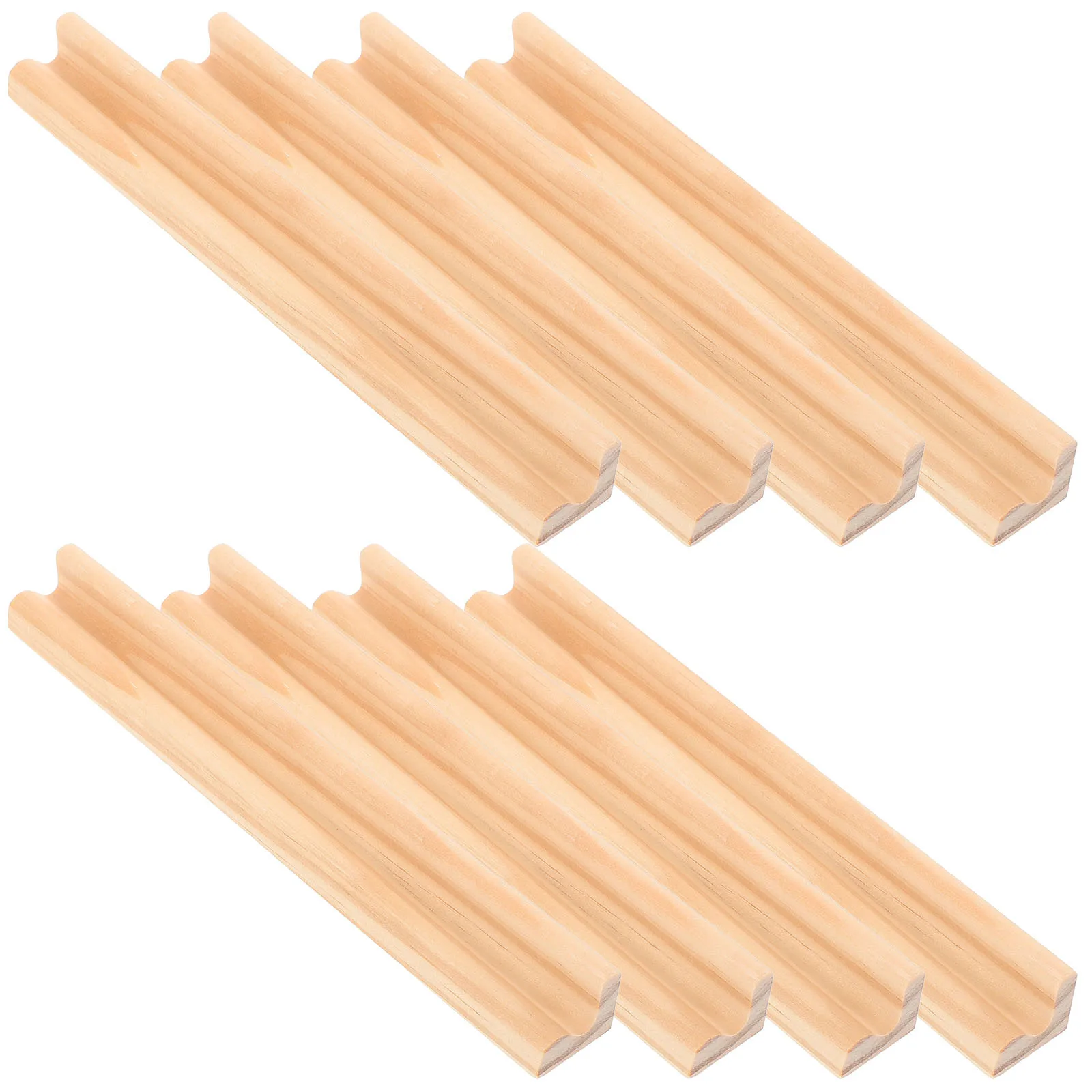 8 قطعة أصحاب الدومينو الخشبية سطح المكتب الدومينو قواعد متعددة الوظائف لتقوم بها بنفسك رف شاشة ملحق لتقوم بها بنفسك توريد بطاقات الألعاب الوقوف