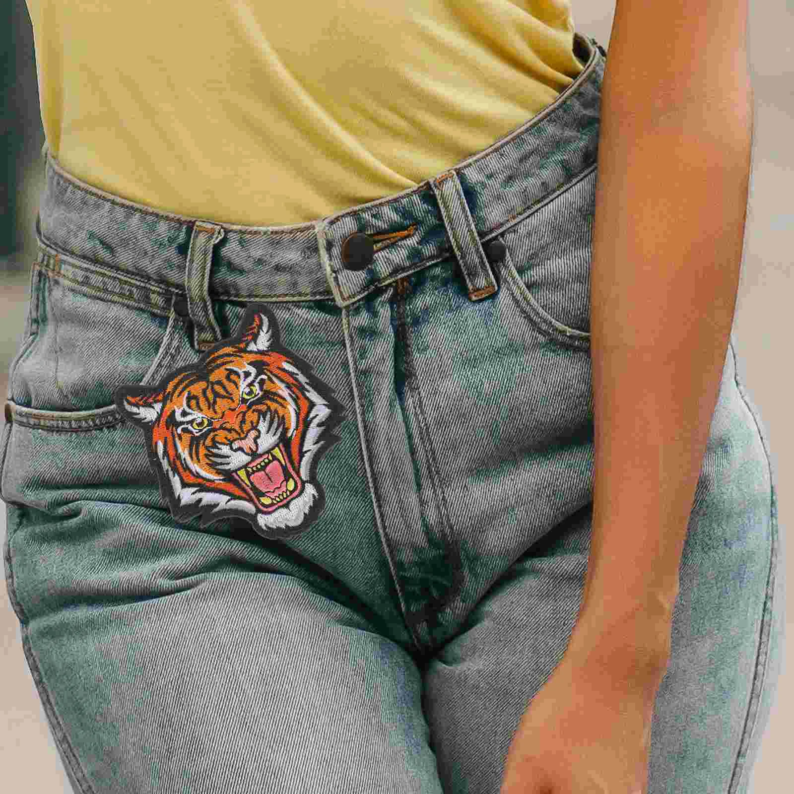 Cute Applique Patches Jeans Embroidery Clothing for Clothes Embroidered Chapter