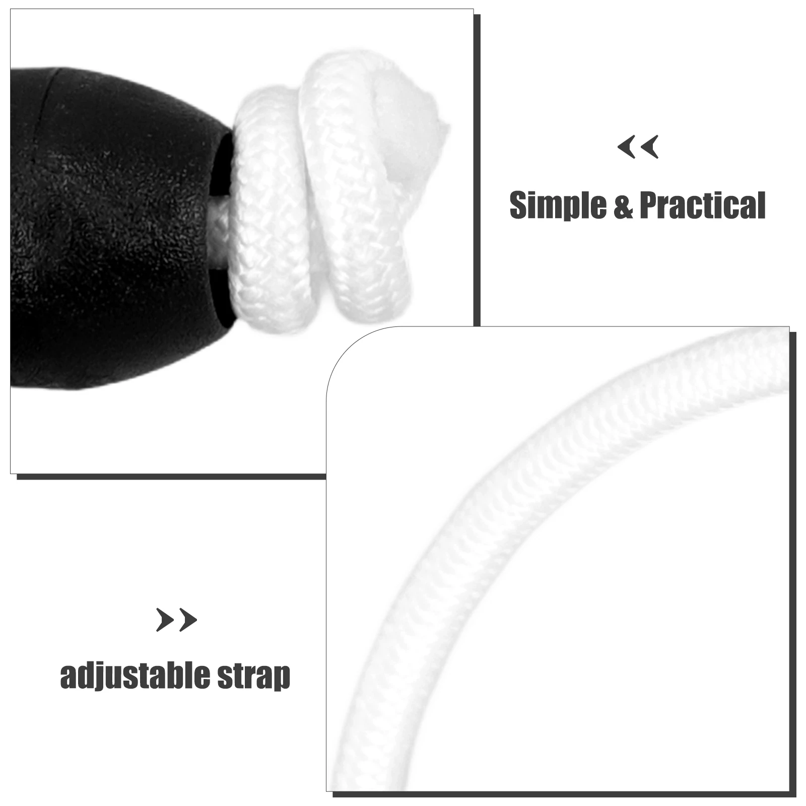 

Adjustable Spearfishing Cord Multi-Use Binding Strap For Latex Tubing Hose Fishing Accessories Portable Hose Binding