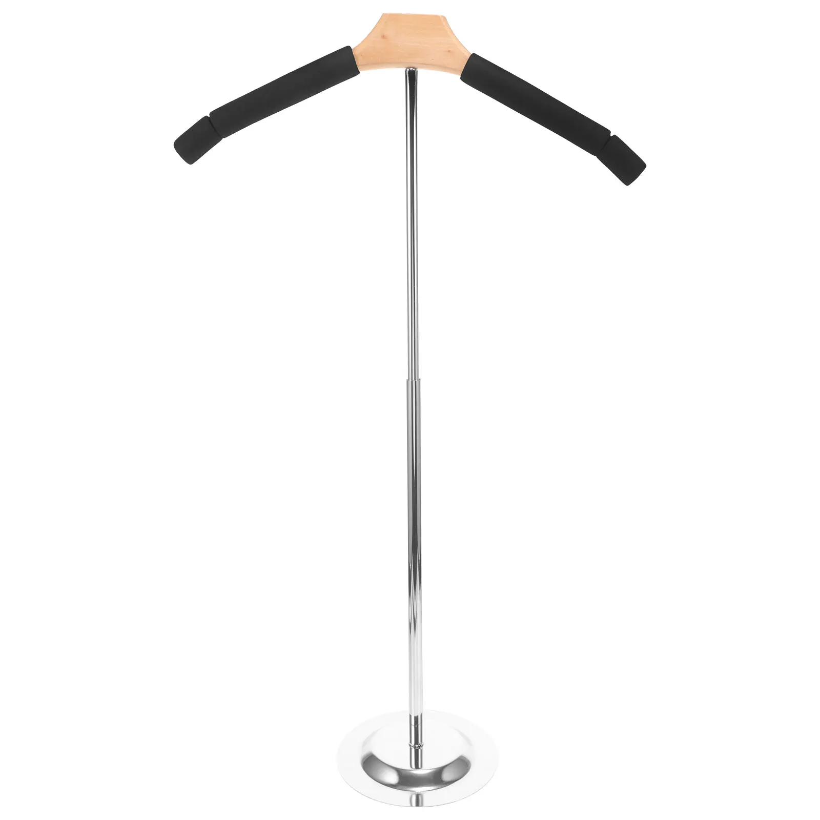 

Desktop TT Type Clothes Rack Garment Coat Standing Stainless Steel Shirt Display Clothing