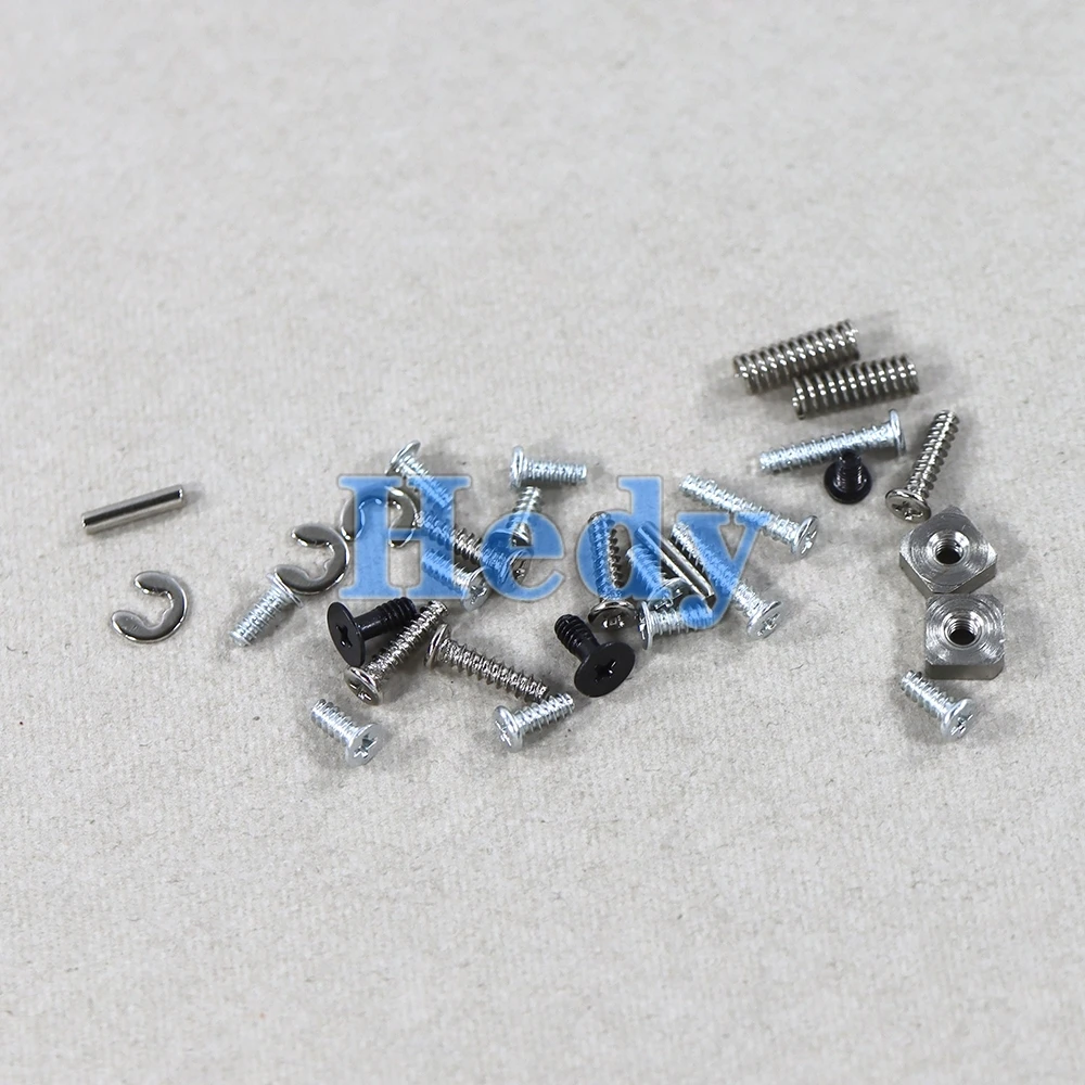 50Sets FOR 3DS XL High Quality Full Cross Head Screws Metal Parts LR Spring Nut Metal Prop Full Screws For 3DSLL 3DSXL 3DS XL LL
