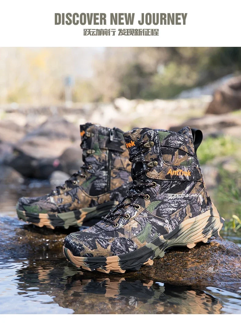 Neue Taktische Stiefel für Herren, Atmungsaktive Outdoor-Sicherheitsstiefel, Hochwertige Schnellreaktions-Armeestiefel, Rutschfeste Arbeitsstiefel für die Wüste – Detail 24
