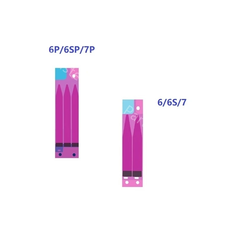 10PCS Orginal Parts Battery Adhesive Sticker Assembly Tape for iPhone 6 7 8 8P X XS XSM 11 12 13 mini Pro Max Replacement Flex